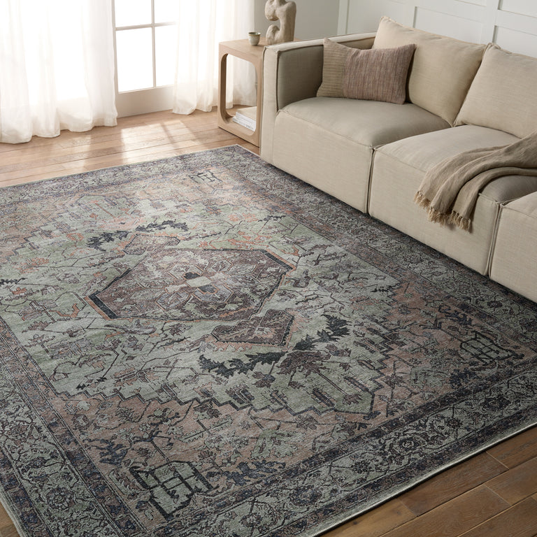 VINDAGE ABBOTT POWER LOOMED RUG FROM TURKEY