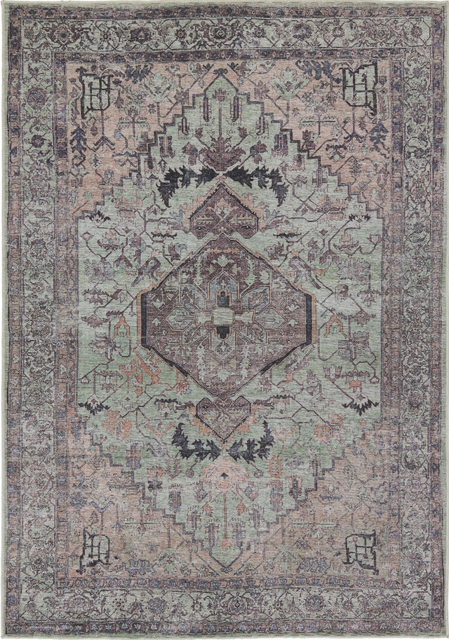 VINDAGE ABBOTT POWER LOOMED RUG FROM TURKEY