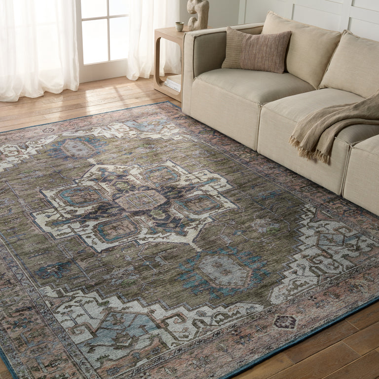 VINDAGE CHAPLIN POWER LOOMED RUG FROM TURKEY