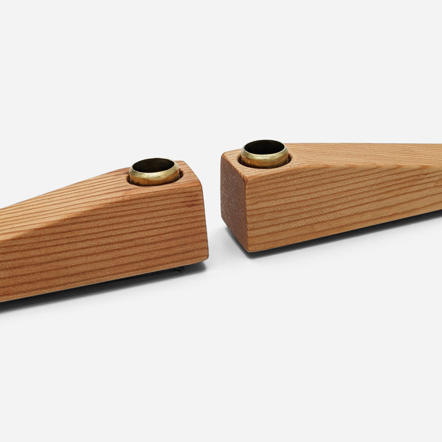 WAX ON, WAX OFF CANDLE HOLDER | by formr