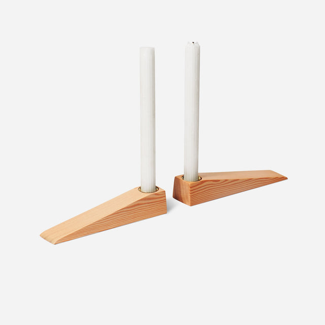 WAX ON, WAX OFF CANDLE HOLDER | by formr