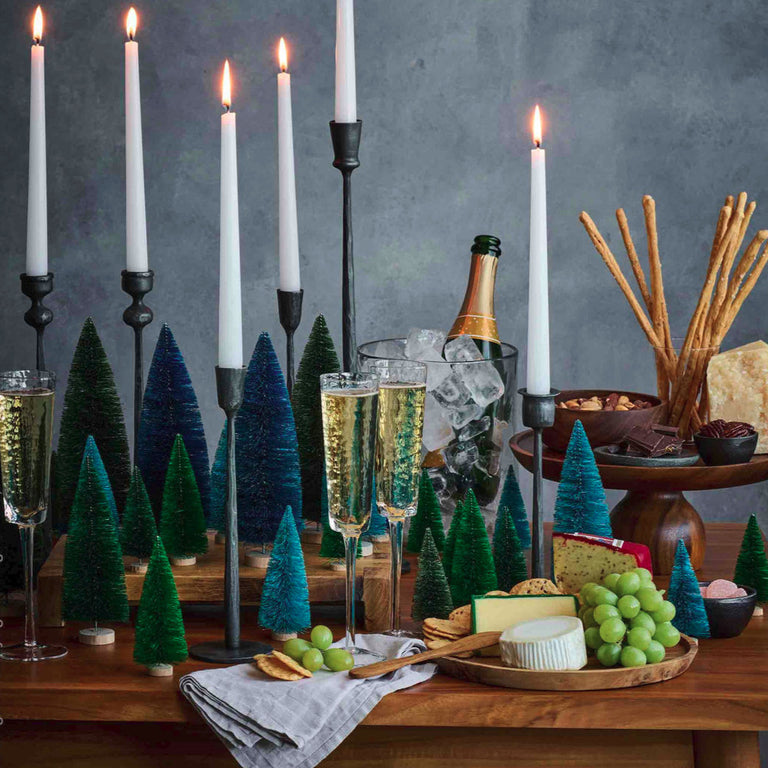 YUKON TREE-ASST (SET OF 8)-GREENS | HOLIDAY