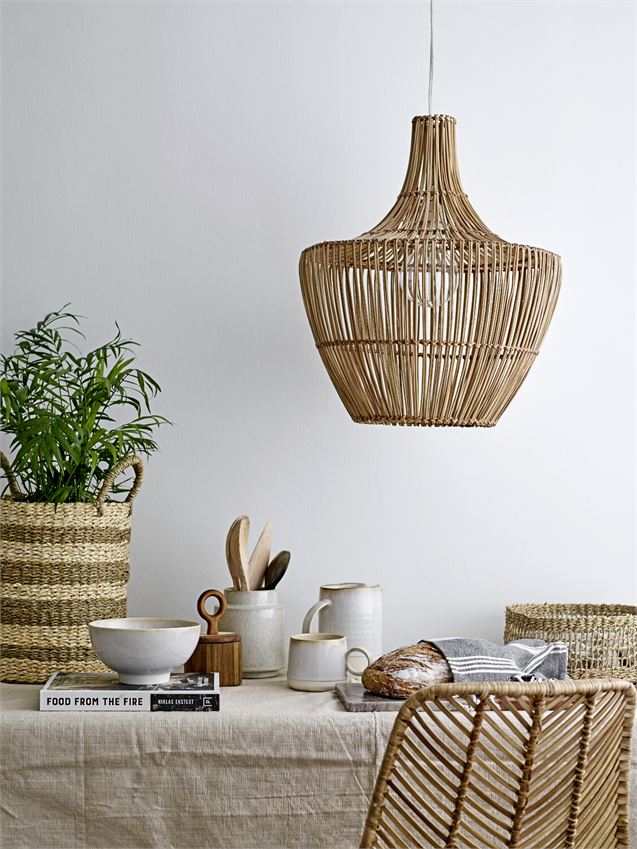 WICKER PENDANT LIGHT | LIGHTING (IH) | STAG & MANOR