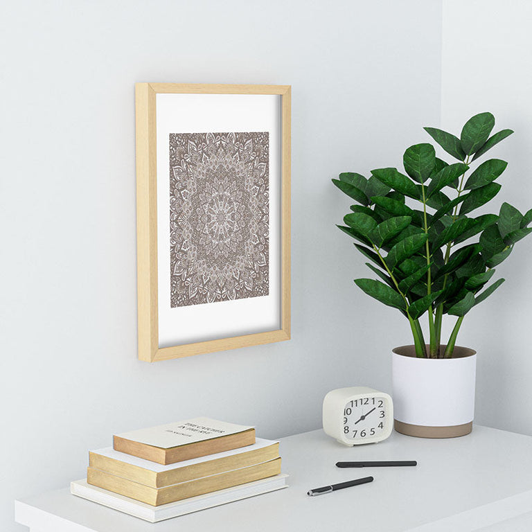 Farah Neutral Recessed Framing Rectangle