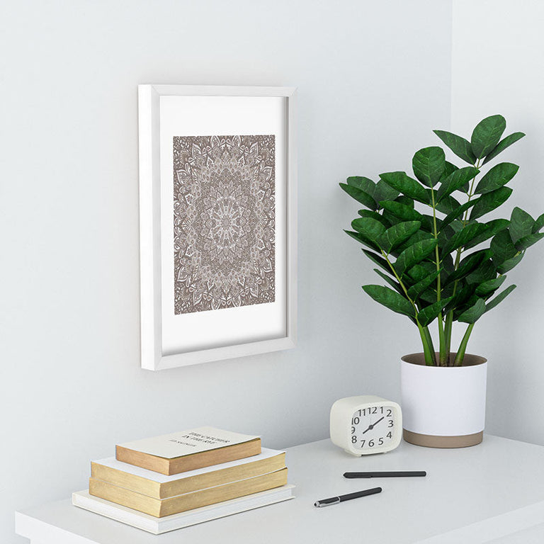 Farah Neutral Recessed Framing Rectangle