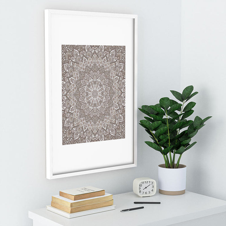 Farah Neutral Recessed Framing Rectangle