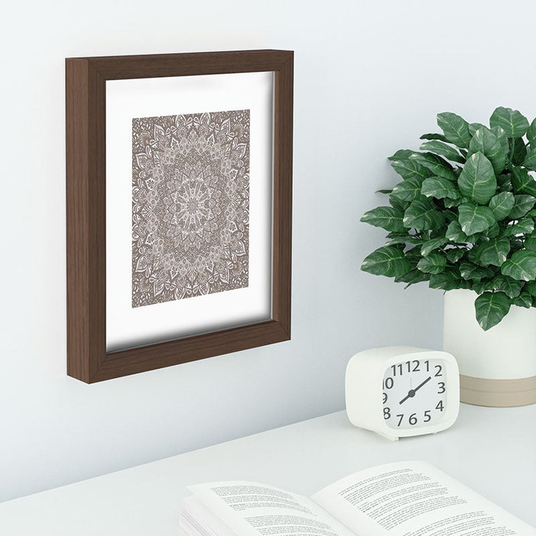 Farah Neutral Recessed Framing Rectangle