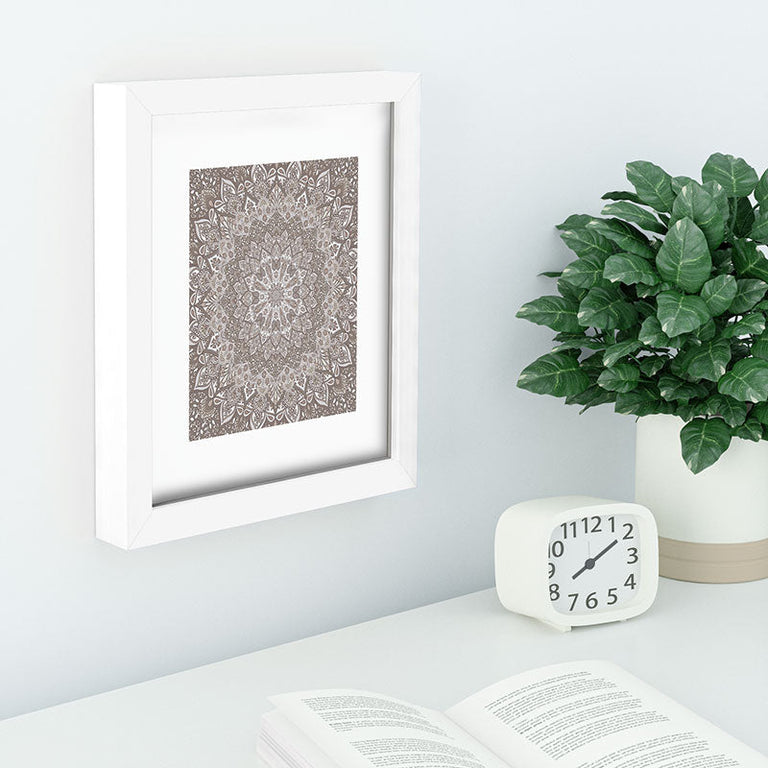 Farah Neutral Recessed Framing Rectangle
