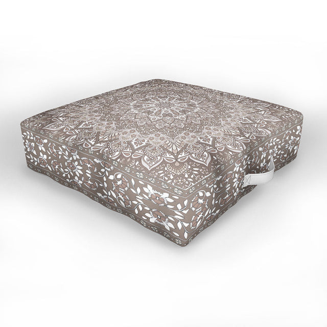Farah Neutral Outdoor Floor Cushion