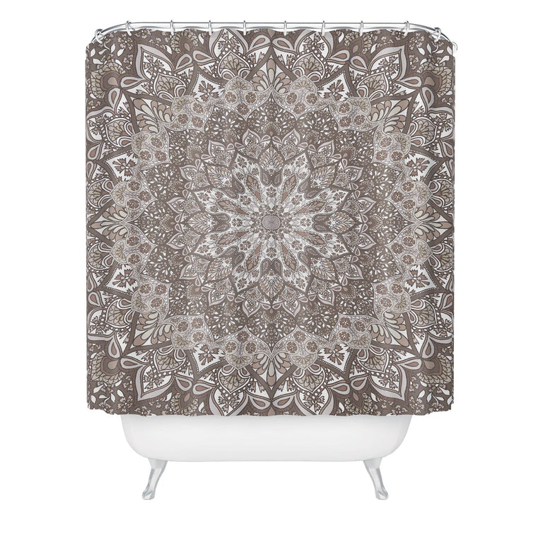 AIMEE ST HILL FARAH NEUTRAL SHOWER CURTAIN