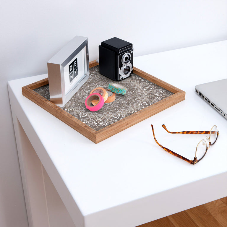 FARAH NEUTRAL SQUARE TRAY