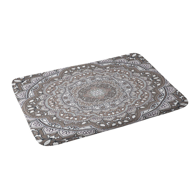 AIMEE ST HILL FARAH ROUND NEUTRAL MEMORY FOAM BATH MAT