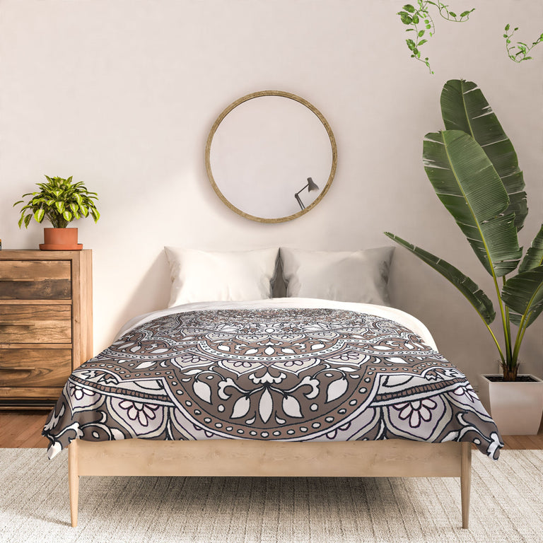 FARAH ROUND NEUTRAL DUVET / COMFORTER