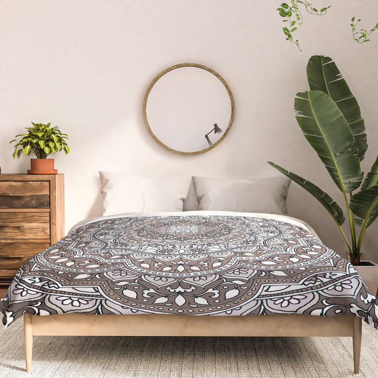 FARAH ROUND NEUTRAL DUVET / COMFORTER