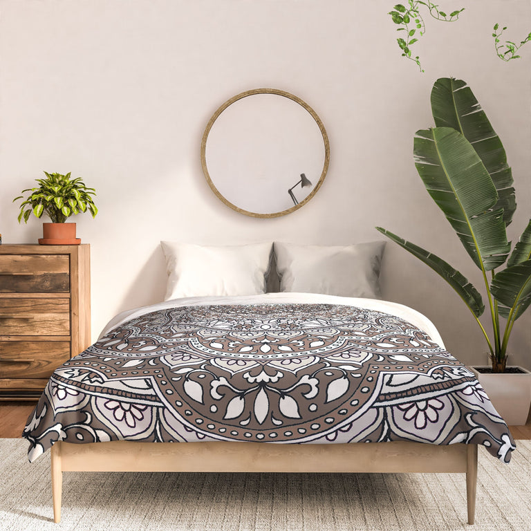 FARAH ROUND NEUTRAL DUVET / COMFORTER