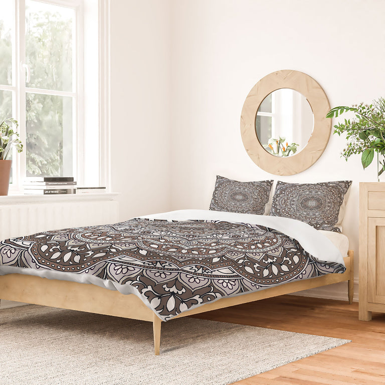 FARAH ROUND NEUTRAL DUVET / COMFORTER