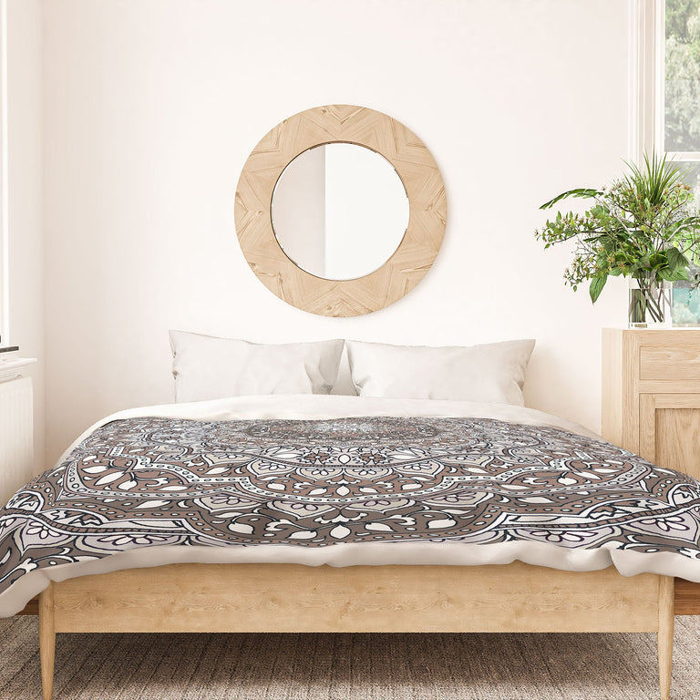 FARAH ROUND NEUTRAL DUVET / COMFORTER