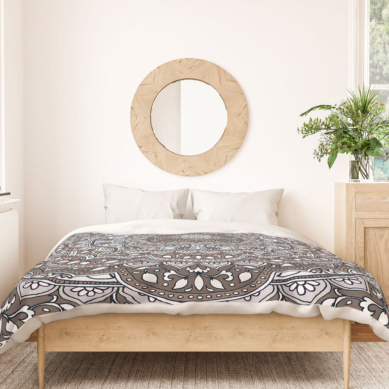 FARAH ROUND NEUTRAL DUVET / COMFORTER