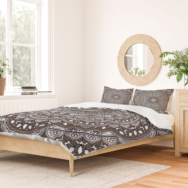 FARAH ROUND NEUTRAL DUVET / COMFORTER