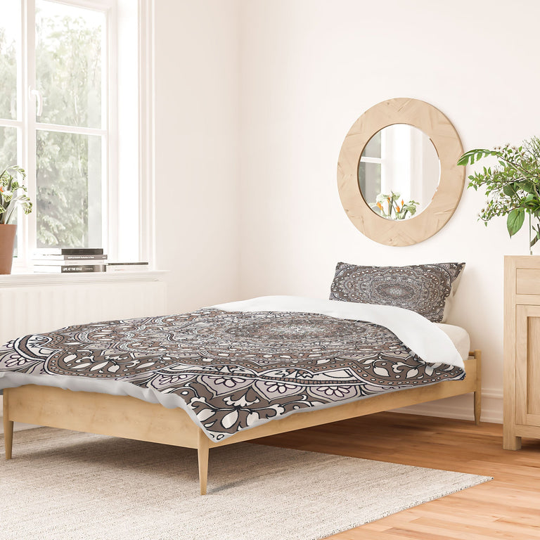 FARAH ROUND NEUTRAL DUVET / COMFORTER
