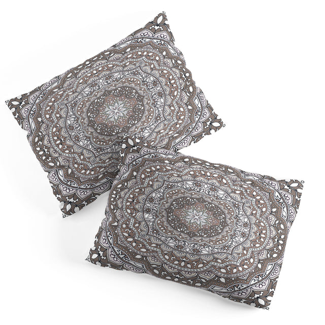 FARAH ROUND NEUTRAL PILLOW SHAMS