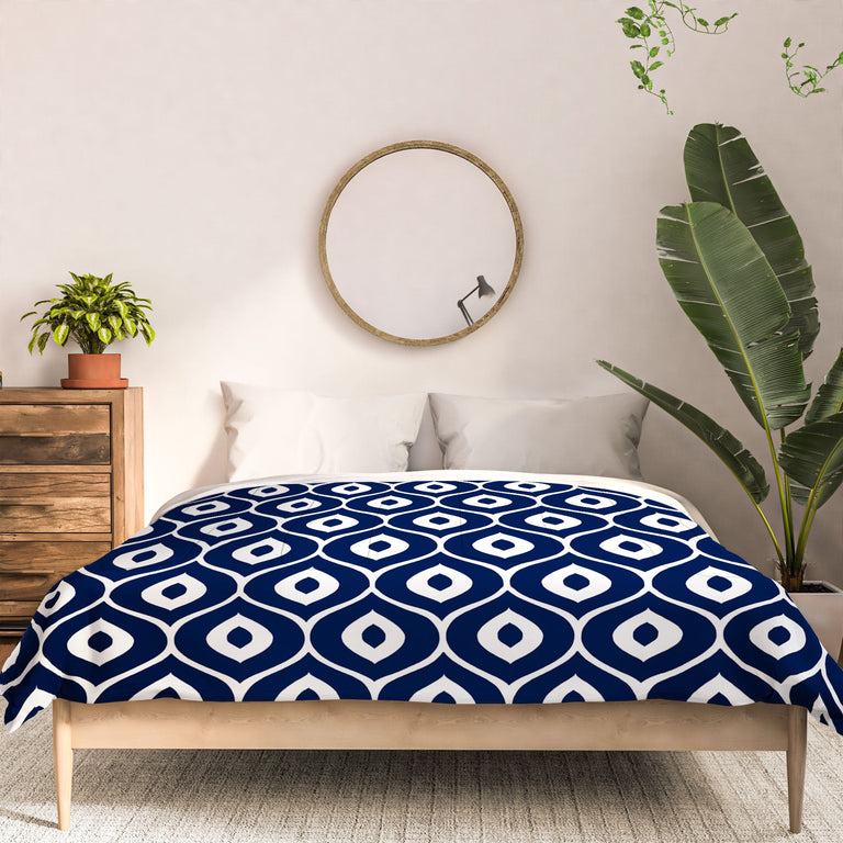 LEELA NAVY DUVET / COMFORTER
