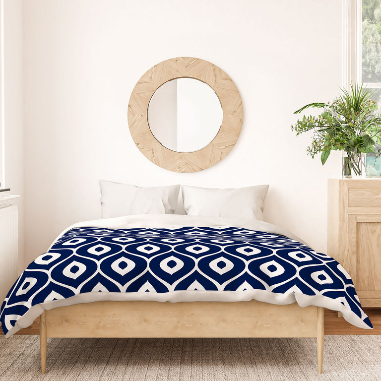 LEELA NAVY DUVET / COMFORTER
