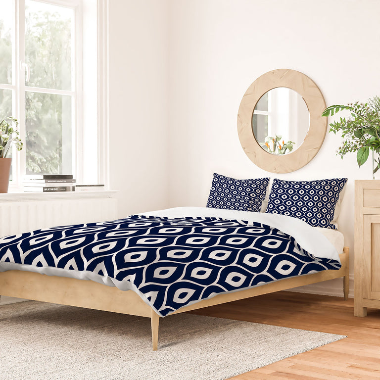 LEELA NAVY DUVET / COMFORTER