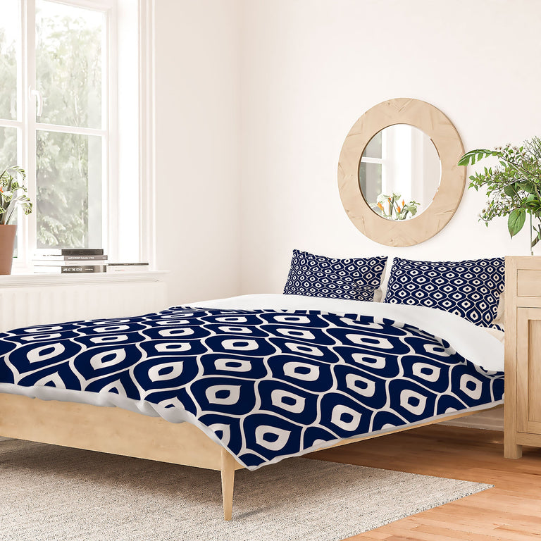 LEELA NAVY DUVET / COMFORTER