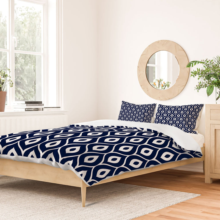 LEELA NAVY DUVET / COMFORTER
