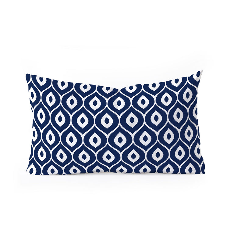 LEELA NAVY THROW PILLOW