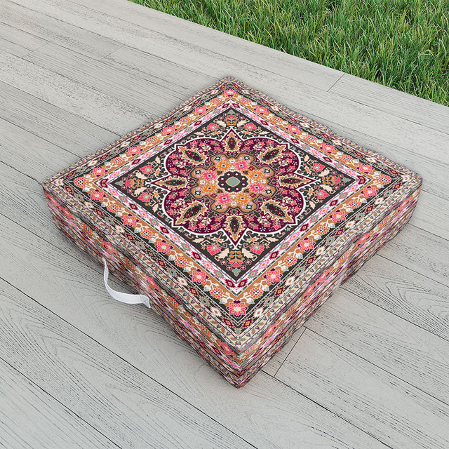 Semera Rust Outdoor Floor Cushion