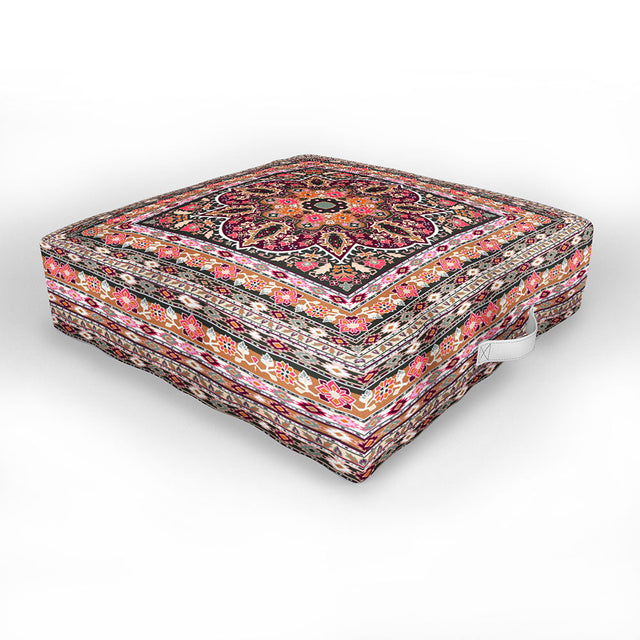 Semera Rust Outdoor Floor Cushion