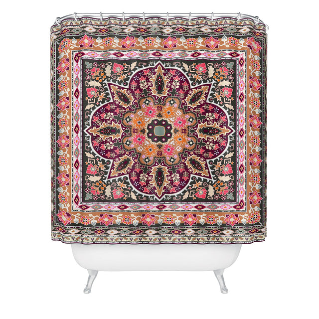 AIMEE ST HILL SEMERA RUST SHOWER CURTAIN