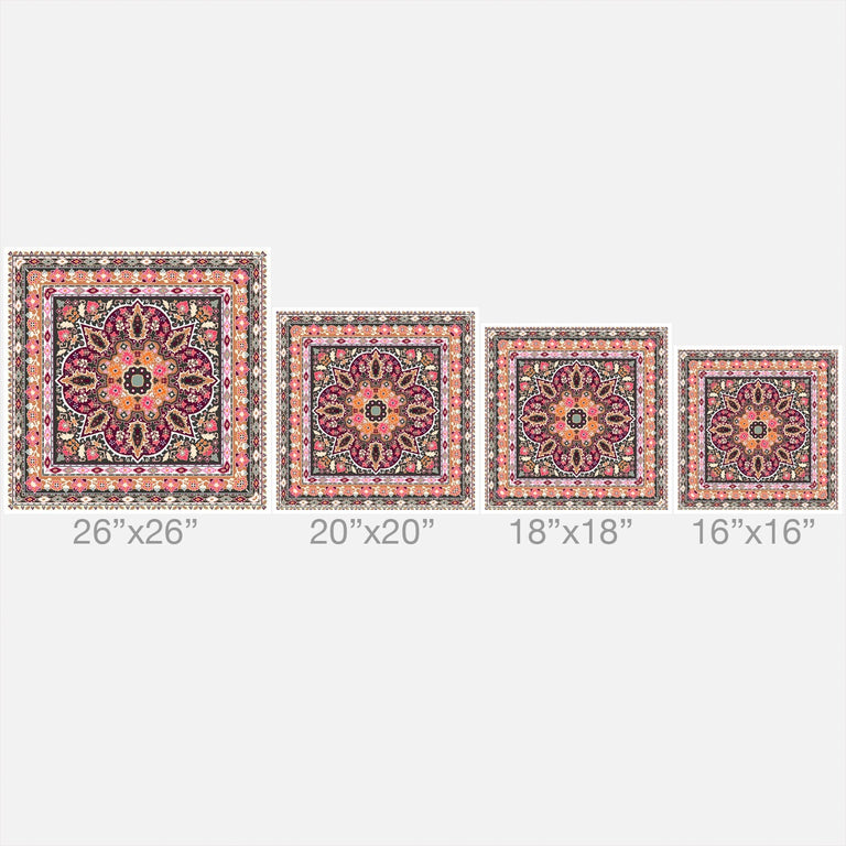 SEMERA RUST THROW PILLOW