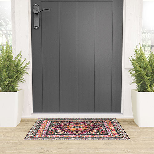 Semera Rust Welcome Mat