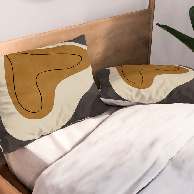 LOVE I PILLOW SHAMS
