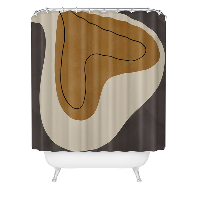 ALISA GALITSYNA LOVE I SHOWER CURTAIN