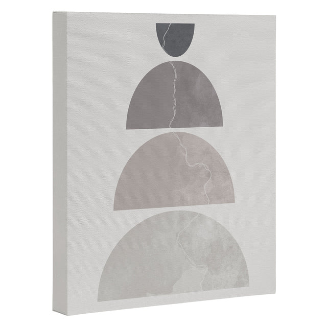 Monochrome Balance 1 Art Canvas