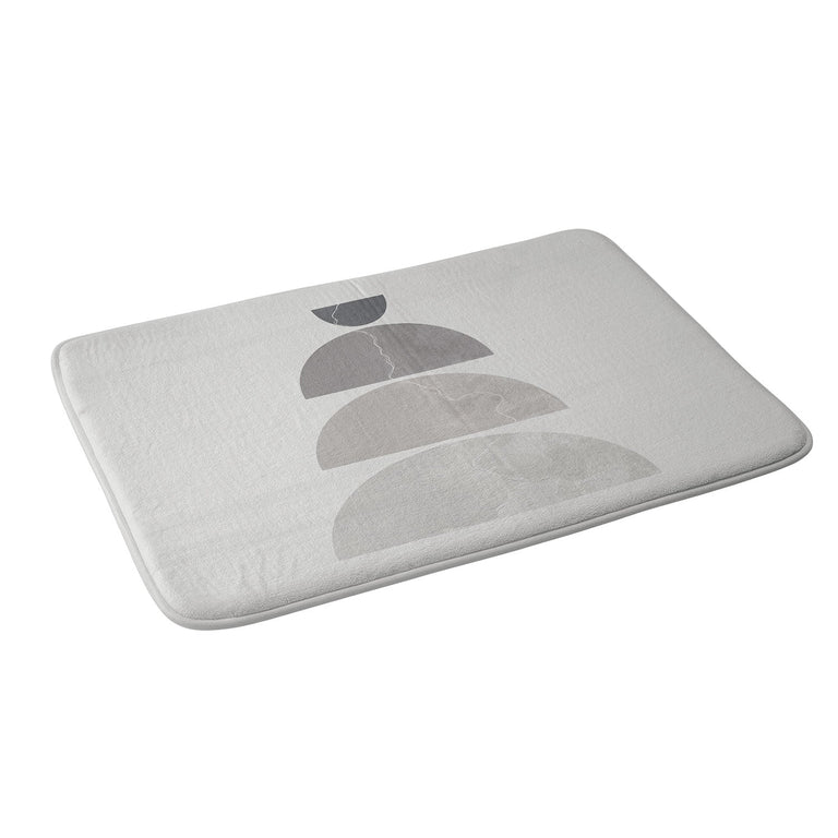 ALISA GALITSYNA MONOCHROME BALANCE 1 MEMORY FOAM BATH MAT