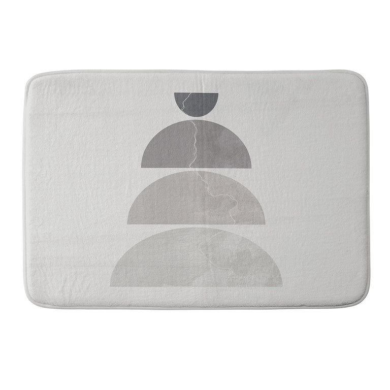 ALISA GALITSYNA MONOCHROME BALANCE 1 MEMORY FOAM BATH MAT