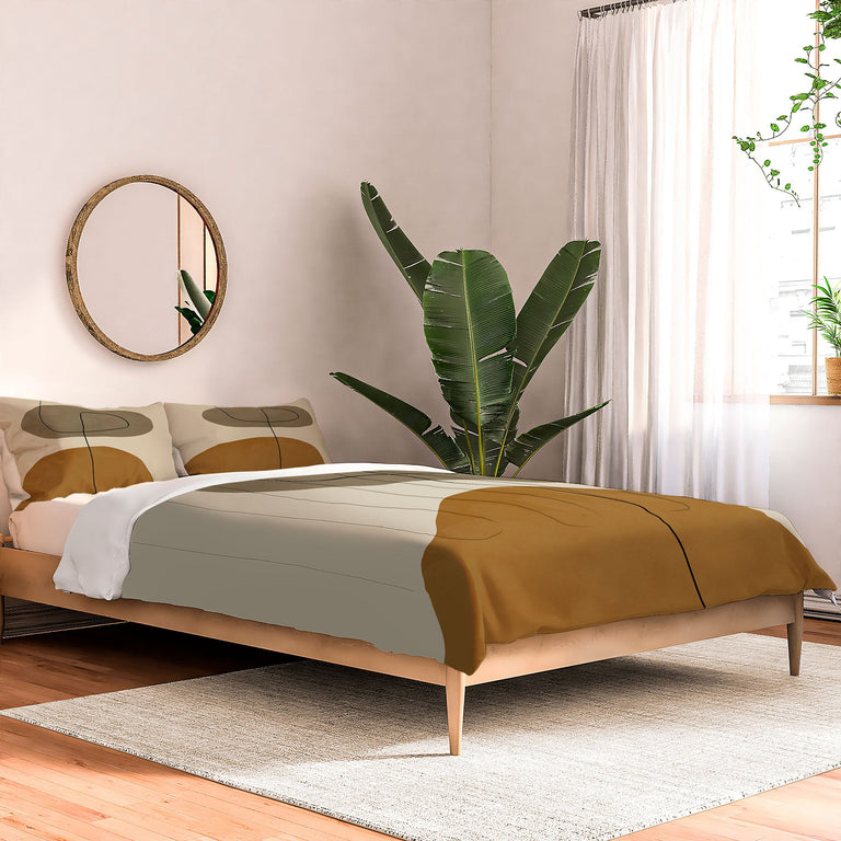 ORGANIC ABSTRACT SHAPESII DUVET / COMFORTER