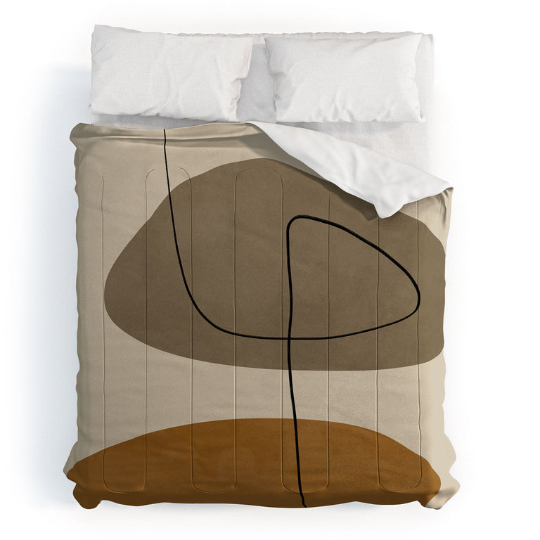 ORGANIC ABSTRACT SHAPESII DUVET / COMFORTER