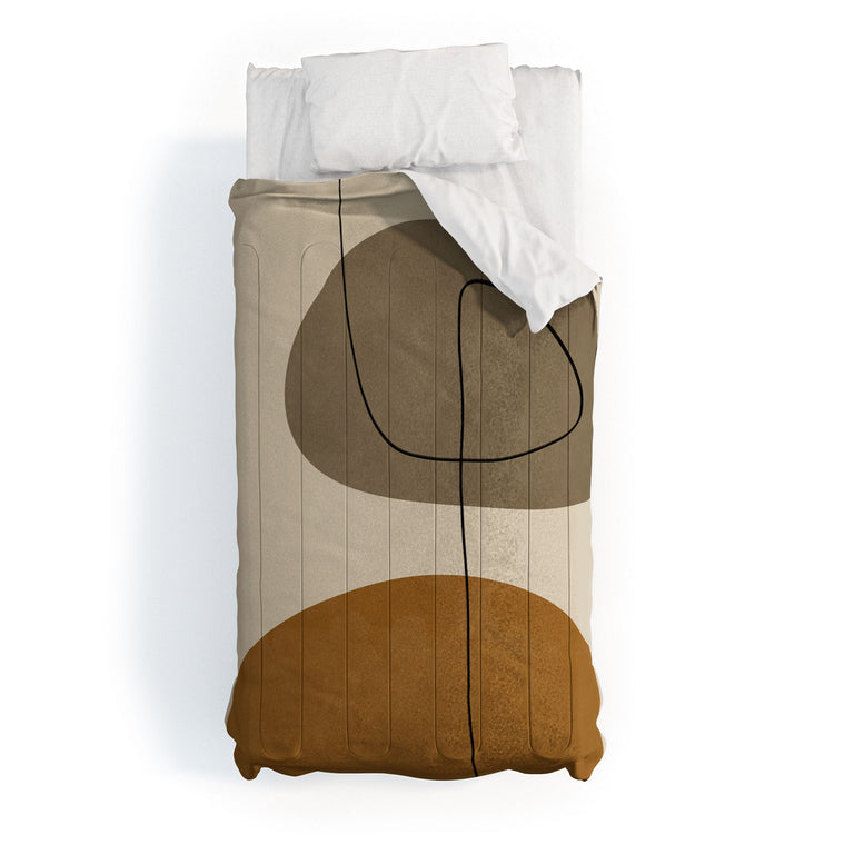 ORGANIC ABSTRACT SHAPESII DUVET / COMFORTER