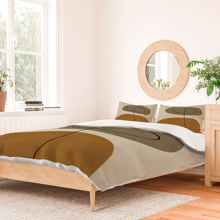 ORGANIC ABSTRACT SHAPESII DUVET / COMFORTER
