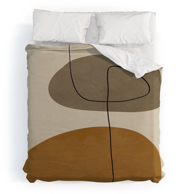 ORGANIC ABSTRACT SHAPESII DUVET / COMFORTER