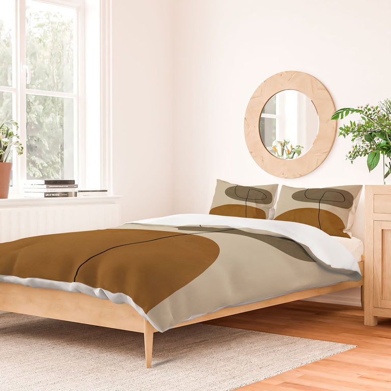 ORGANIC ABSTRACT SHAPESII DUVET / COMFORTER