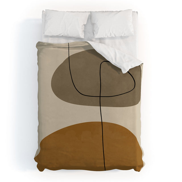 ORGANIC ABSTRACT SHAPESII DUVET / COMFORTER