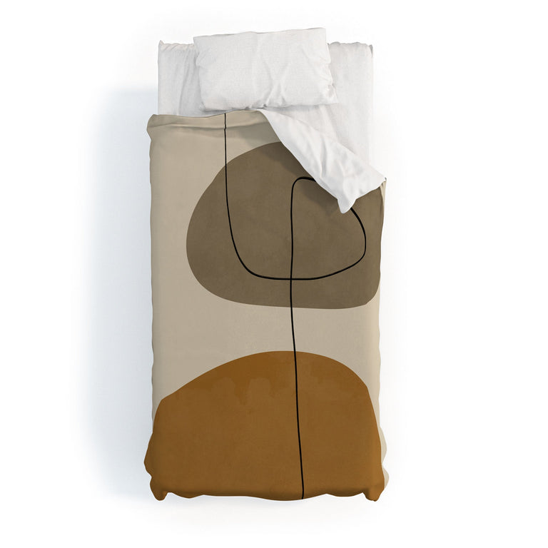 ORGANIC ABSTRACT SHAPESII DUVET / COMFORTER