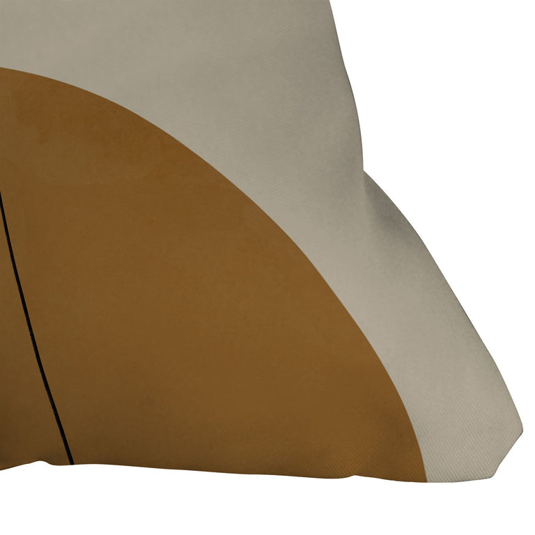 ORGANIC ABSTRACT SHAPESII THROW PILLOW